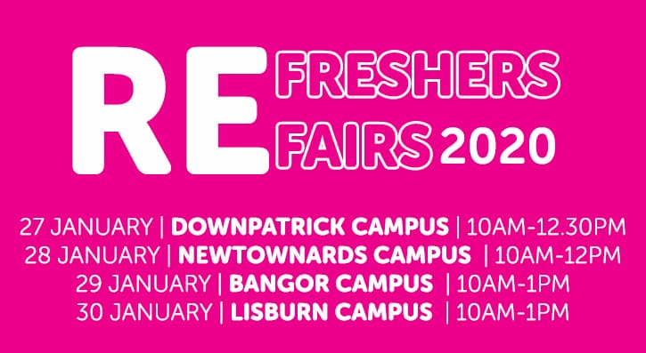 Refreshers Fair dates, times and locations